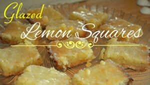 Glazed Lemon Squares Recipe