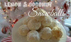 Lemon & Coconut Snowballs